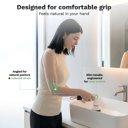 LavishCore FlowSpin -  Cordless Electric Spin Scrubber